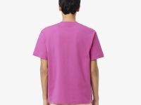 Мужская хлопковая Футболка Lacoste с коротким рукавом