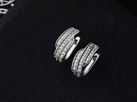 Серьги из белого золота с бриллиантами э0901сг04202780