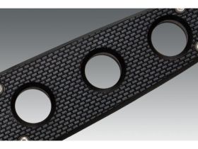 Нож с фиксированным клинком Cold Steel Secret Edge, сталь AUS-8A, рукоять G10, черный