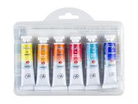 Набор акварели "Белые Ночи" Осенняя палитра, 6 туб x10 мл, пластиковый коррекс