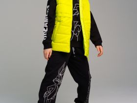 Брюки трикотажные для девочек