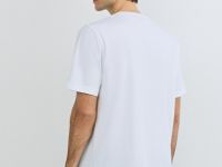 Футболка с текстовым принтом, Белый