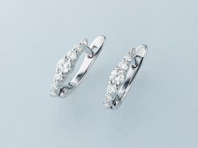 Серьги из белого золота э4712сг07210133