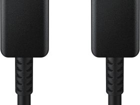 Кабель Samsung Type-C-Type-C 3А, 1,8м черный