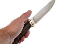 Охотничий нож Пантера, сталь VG-10, рукоять орех