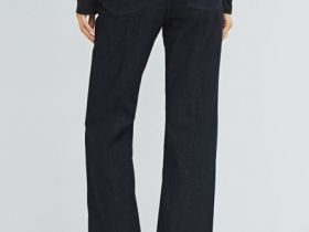 Джинсы клёш, Синий