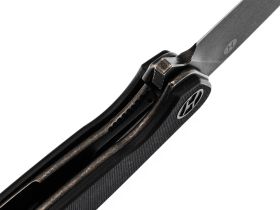Складной нож Honor Ajax, сталь VG-10 с покрытием Black Stonewash, рукоять G10, черный
