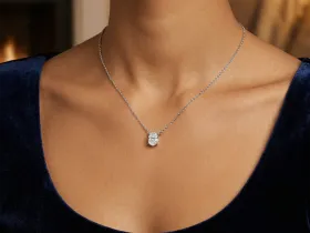 Колье из белого золота э4712кл01261151