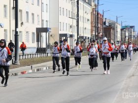 В Якутске состоялся забег наследников Победы «Помним! Гордимся! Благодарим!»