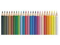 Набор карандашей акварельных Faber-castell "Colour Grip" 24 цв в картоне