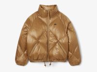 Женский дутый короткий пуховик Lacoste OVERSIZE FIT