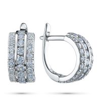 Серьги из серебра э0612сг02135600
