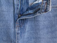 Объёмные джинсы Baggy для девочек, Голубой