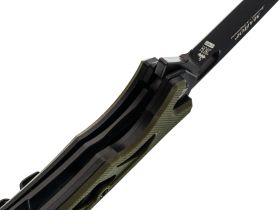 Складной нож НОКС Майор, сталь VG10, армейский нож, рукоять G10 олива