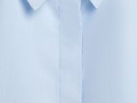 Укороченная рубашка для девочек, Голубой