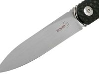 Нож складной Boker Plus LRF, сталь VG10 Satin Plain, рукоять карбон, 01BO079