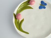 Тарелка Тюльпаны/Tulipani in Fiore I