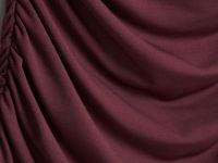 Лонгслив с драпировкой, Фиолетовый