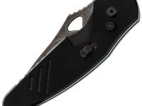 Автоматический складной нож со стропорезом Viking Nordway KA103-1, сталь D2, рукоять G10