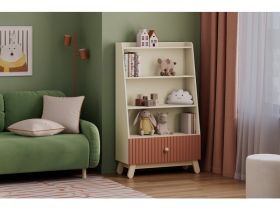 Стеллаж детский Финни 85x142 Терракотовый