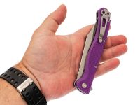 Складной нож Daggerr Toothpick BW, сталь 8Cr14MoV , рукоять фиолетовый FRN