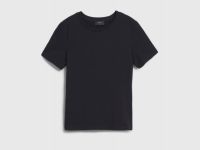 Базовая футболка из хлопка, Черный