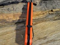 Нож складной Lionsteel Big Opera, сталь D2, рукоять G-10, оранжевый