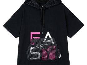 Фуфайка трикотажная для девочек (футболка)