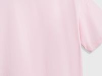 Пижамная футболка оверсайз, Розовый