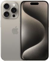 Смартфон Apple iPhone 15 Pro 512 ГБ MTQF3ZA/A «Титан» (nanoSIM+nanoSIM, без RuStore)