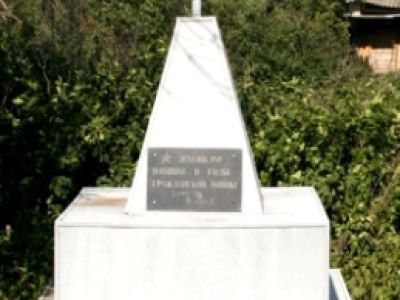 Братская могила участников гражданской войны, погибших в борьбе за власть Советов