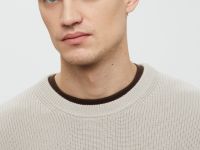 Джемпер из хлопка прямого кроя