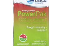Trace Minerals ®, PowerPak, электролит для повышения выносливости, арбуз, 30 пакетиков по 5,5 г (0,19 унции)