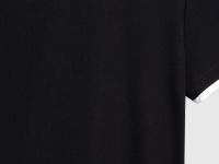 Футболка с контрастной окантовкой, Черный