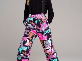 Комплект текстильный с полиуретановым покрытием для девочек: куртка, брюки