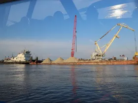 Айсен Николаев проверил ход строительства Ленского моста