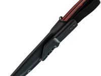 Охотничий нож Тигр, сталь Elmax, рукоять черно-красный карбон