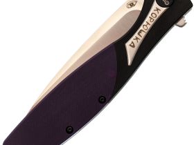 Складной нож Reptilian Корюшка-01-01, сталь VG-10, рукоять Purple G10