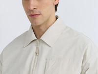 Куртка-рубашка на молнии, Бежевый