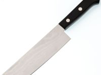 Кухонный нож Накири Tojiro Western Knife F-330, сталь VG-10, рукоять стабилизированная древесина, черный