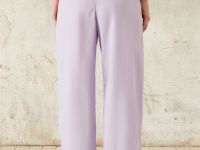 Широкие брюки из хлопка