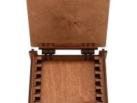 Деревянная шкатулка для хранения 6 брусков, 150 мм