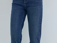 Джинсы Mom с высокой посадкой, Синий