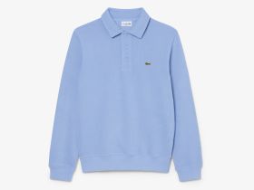 Мужская толстовка Lacoste с воротником-поло из хлопка