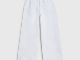 Широкие джинсы для девочек, Бежевый