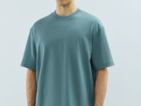 Футболка из плотного хлопка, Зеленый