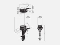 2х-тактный лодочный мотор TOHATSU M 9.8 B S