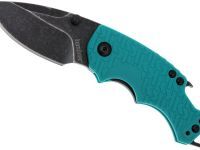 Складной нож Kershaw Shuffle 6, сталь 8Cr13MoV, рукоять термопластик GFN бирюзового цвета