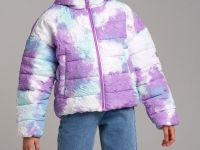 Куртка текстильная с полиуретановым покрытием для девочек