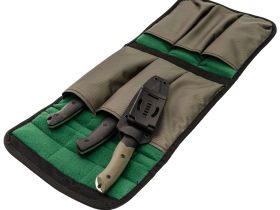 Сумка для 6 фиксированных ножей с замком KTB, олива S